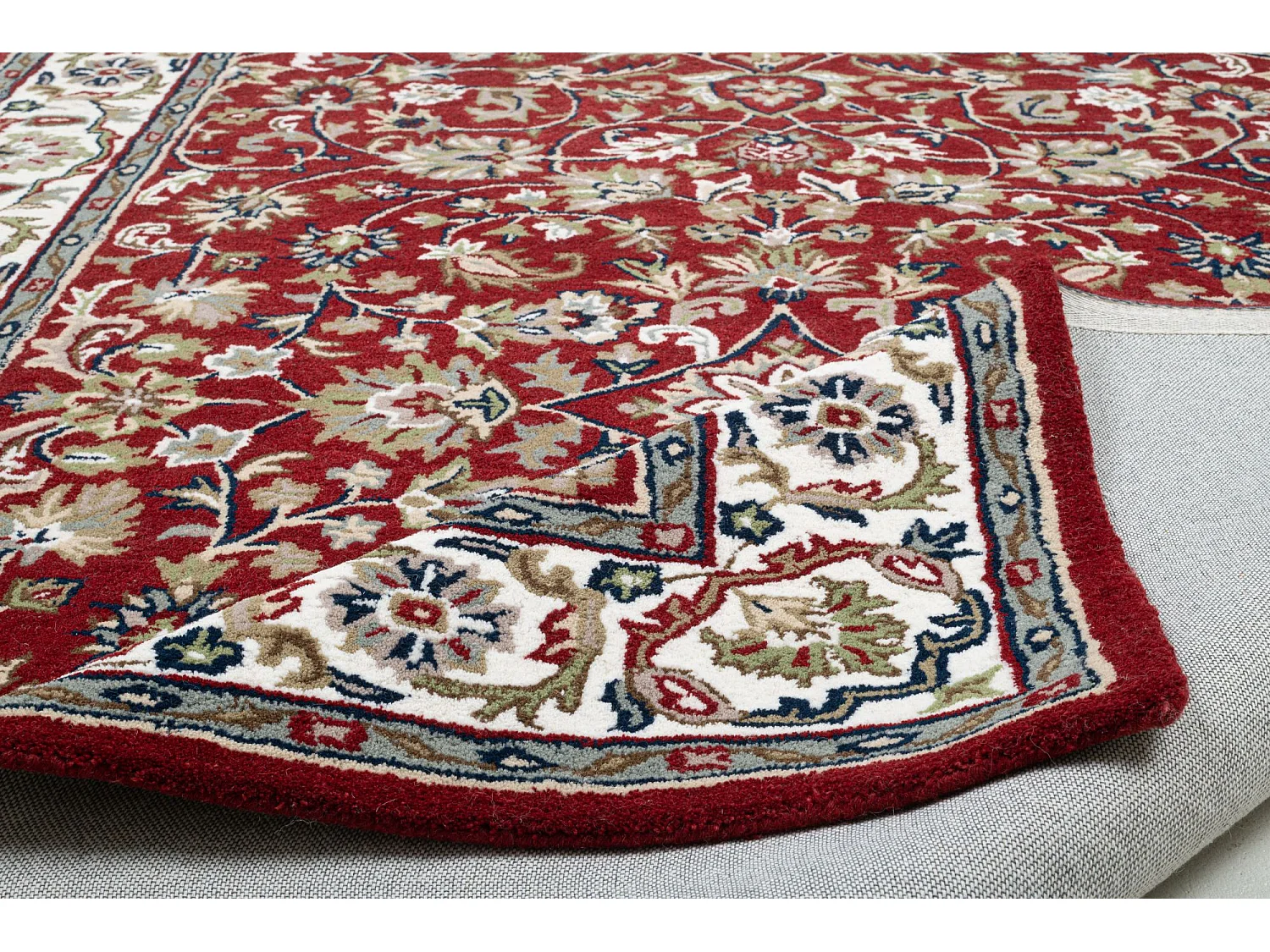 Handgetuft tapijt van wol  170x240 cm rood Royal Orient