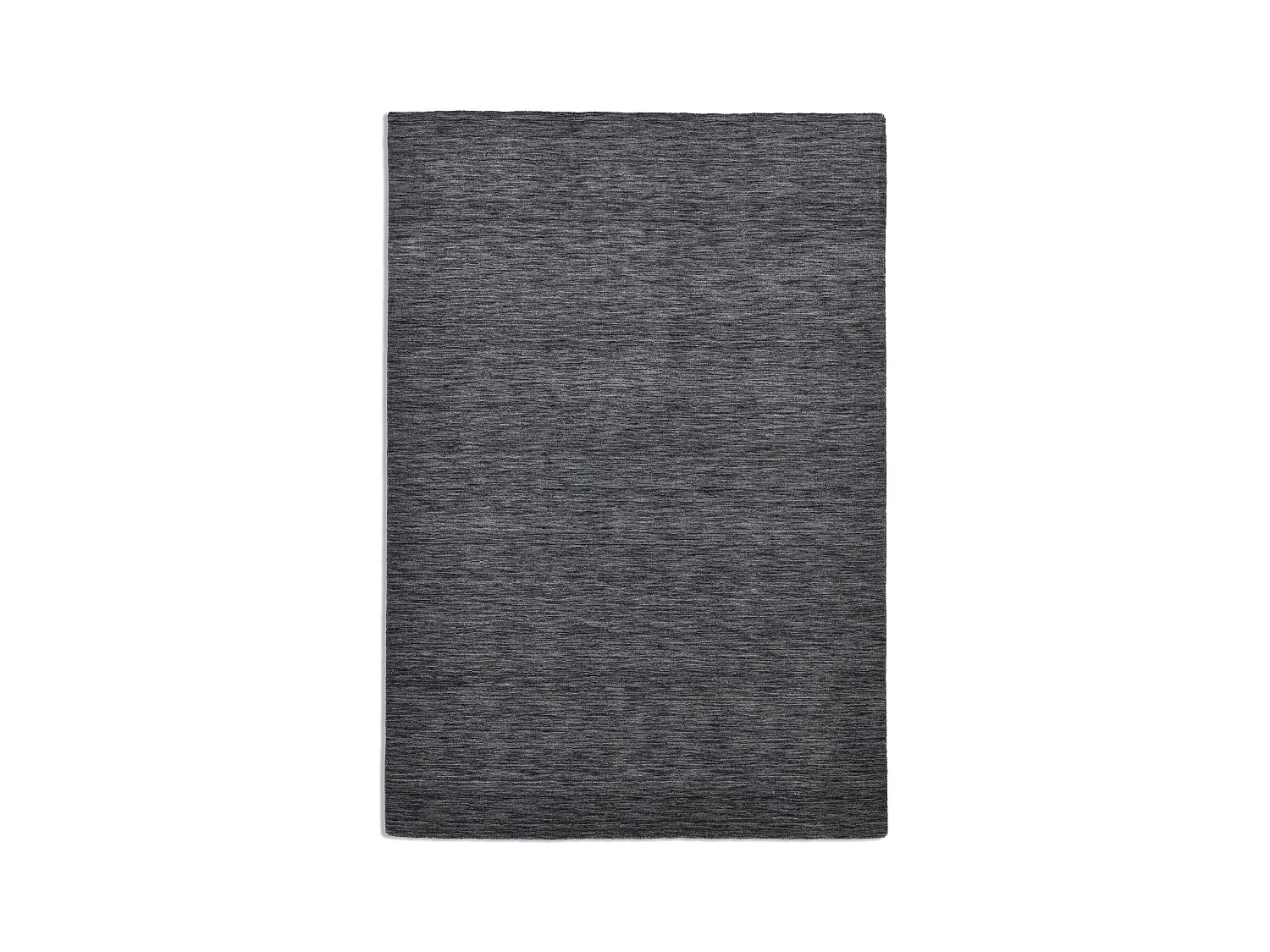 Tapis UNI tissé à la main  170x240 cm gris foncé Holi