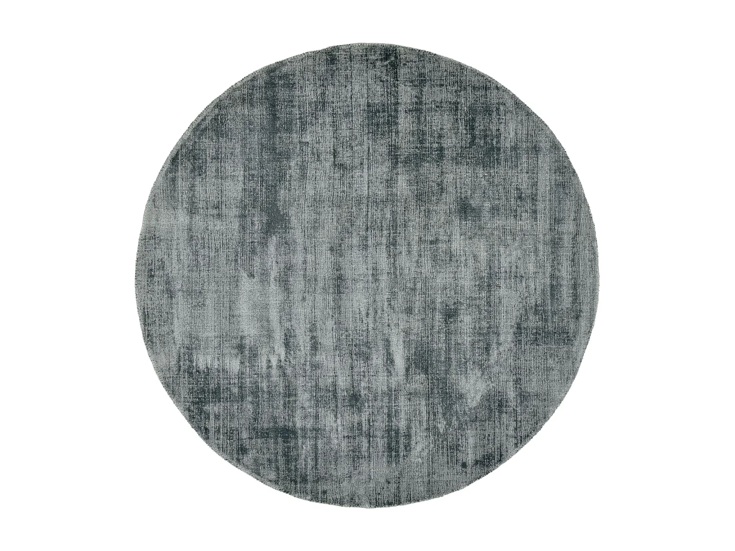 Handgeweven tapijt van viscose 120x120 cm lichtturquoise Star