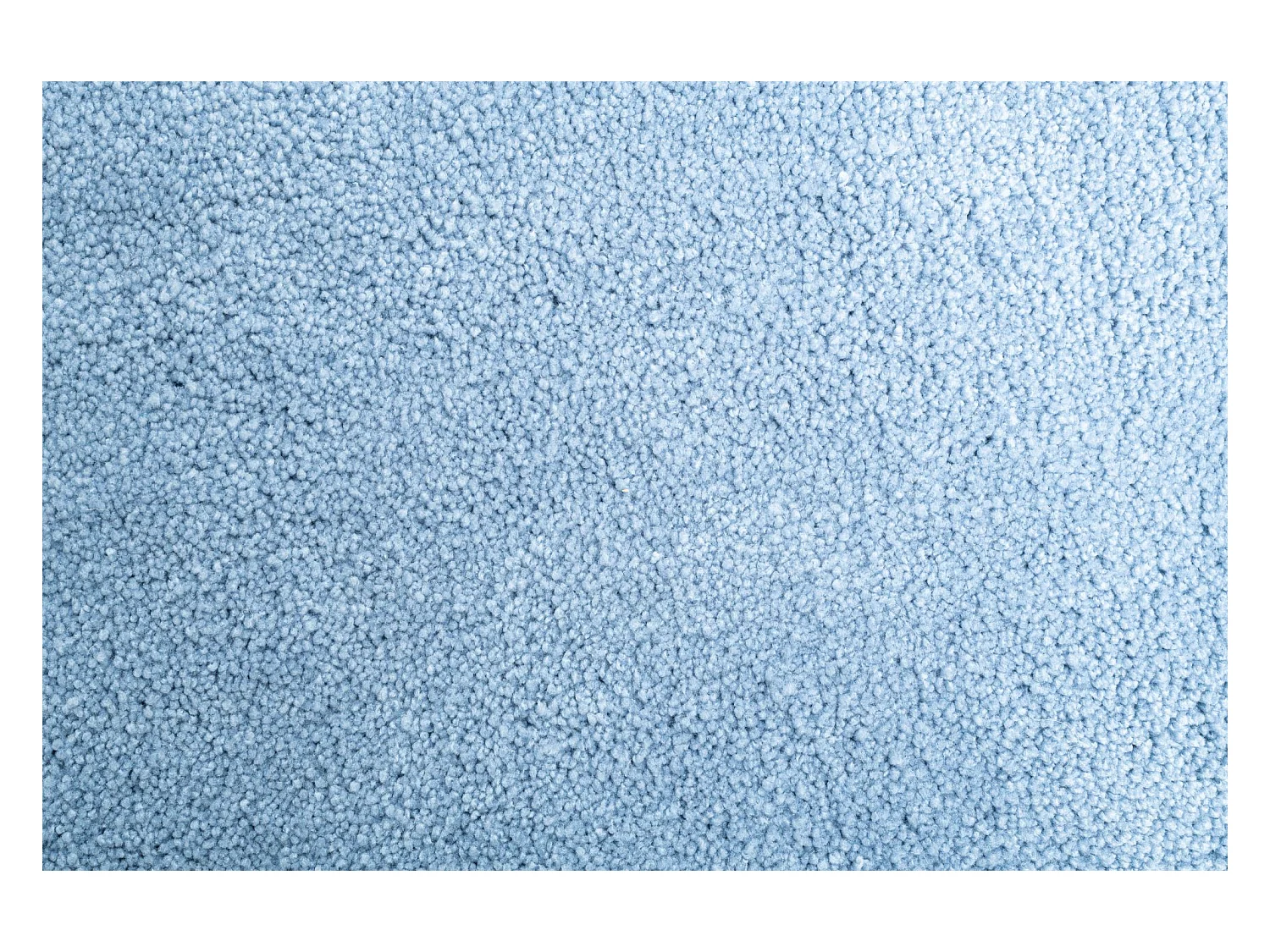 Tapis Shaggy tufté à la main 100x100 cm bleu clair Cozy