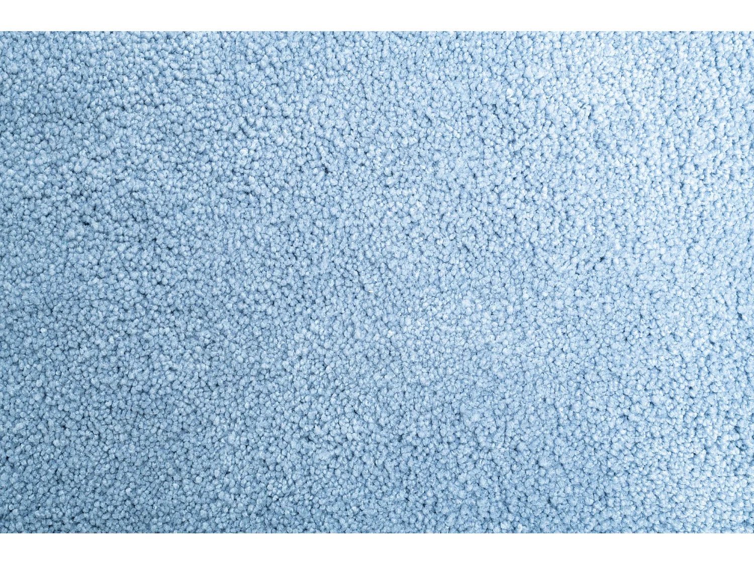 Tapis Shaggy tufté à la main 100x100 cm bleu clair Cozy