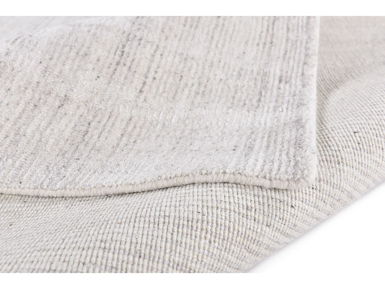 Alfombra Hygge de viscosa y lana  40x60 cm Beige Boston