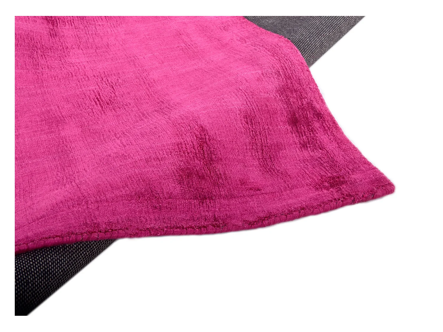 Tapis en viscose tissé à la main 140x200 cm baie Shine