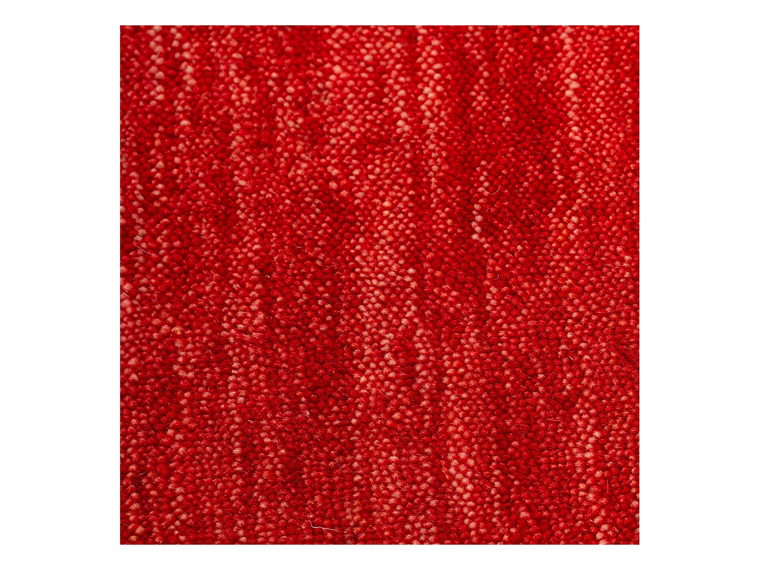 Handgewebter UNI Teppich 190x250 cm Rot Holi