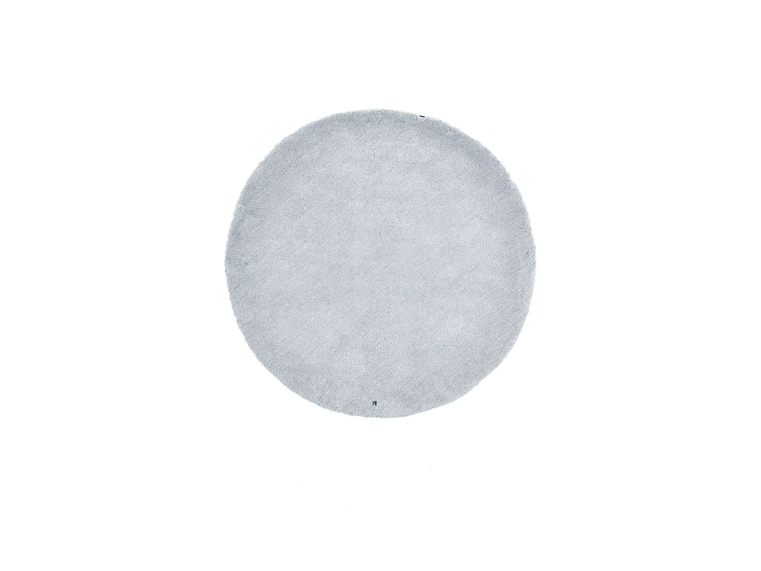 Tapis Shaggy tufté à la main 140x140 cm gris Cozy