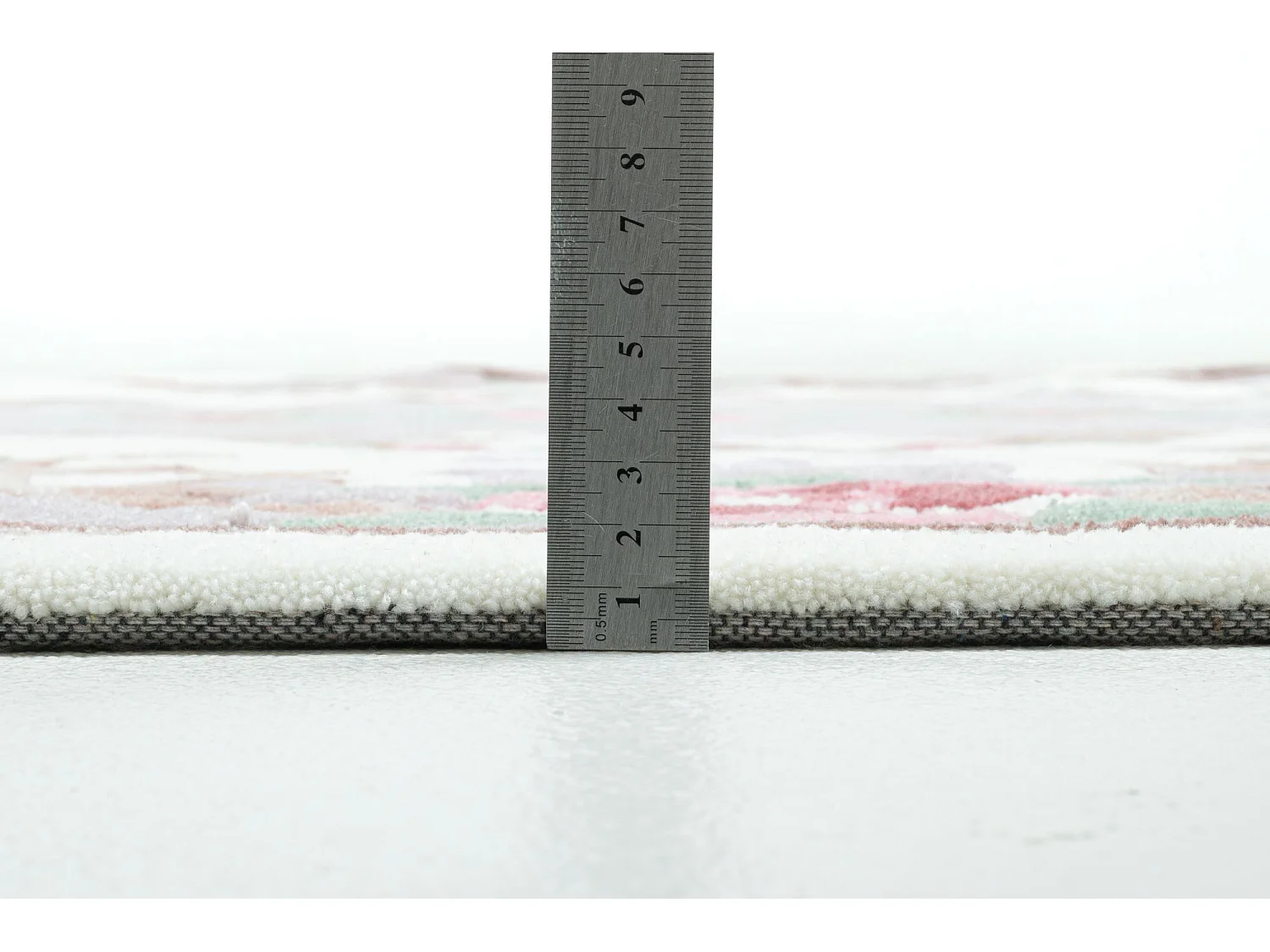 Handgetuft tapijt met rand in Aubusson-design  190x290 cm beige Ming