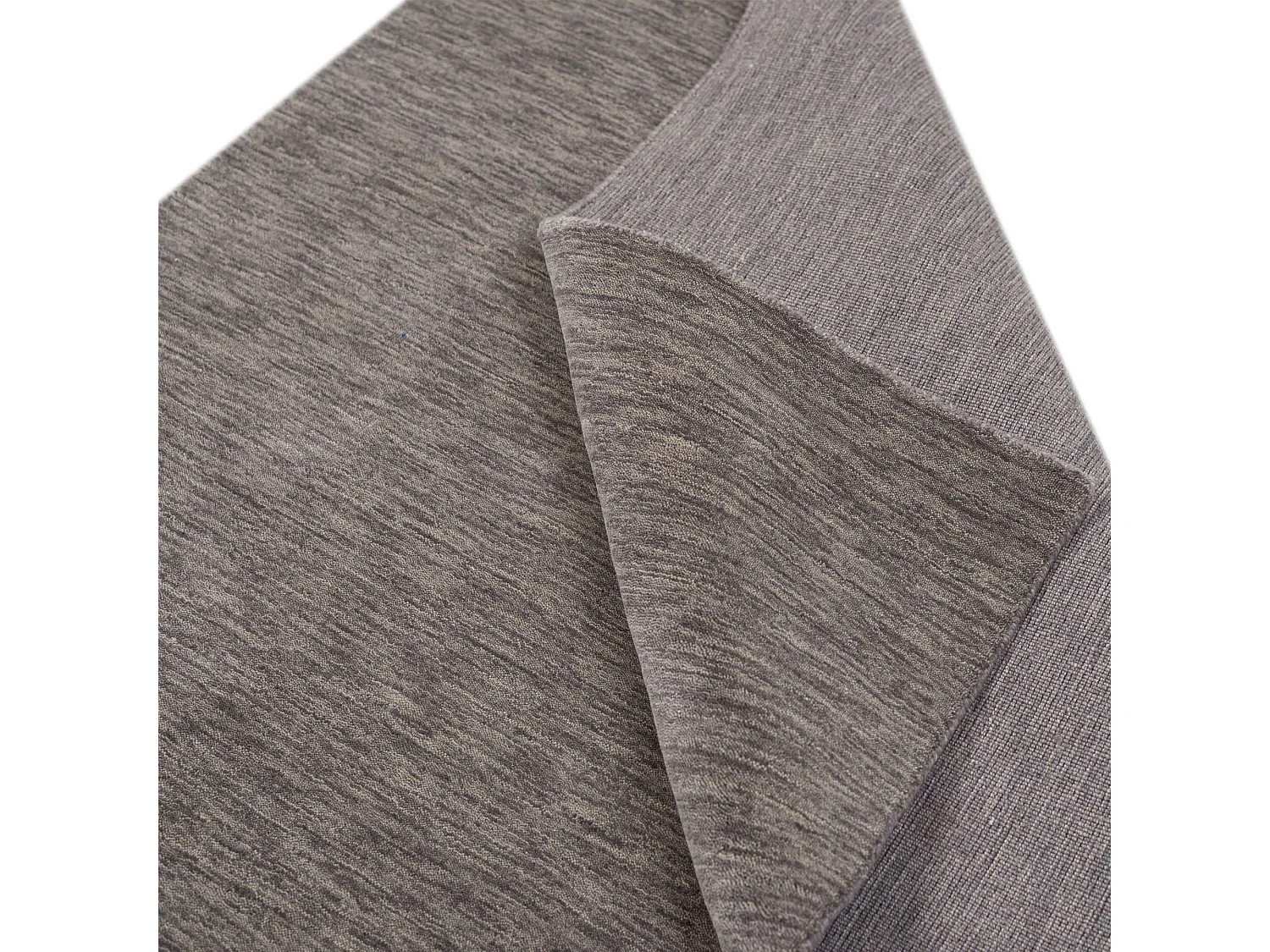 Tapis UNI tissé à la main  70x140 cm gris Holi
