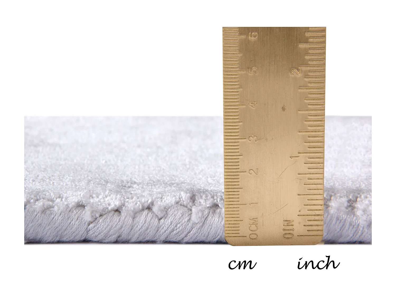 Tapis en viscose tissé à la main 300x400 cm argent Shine