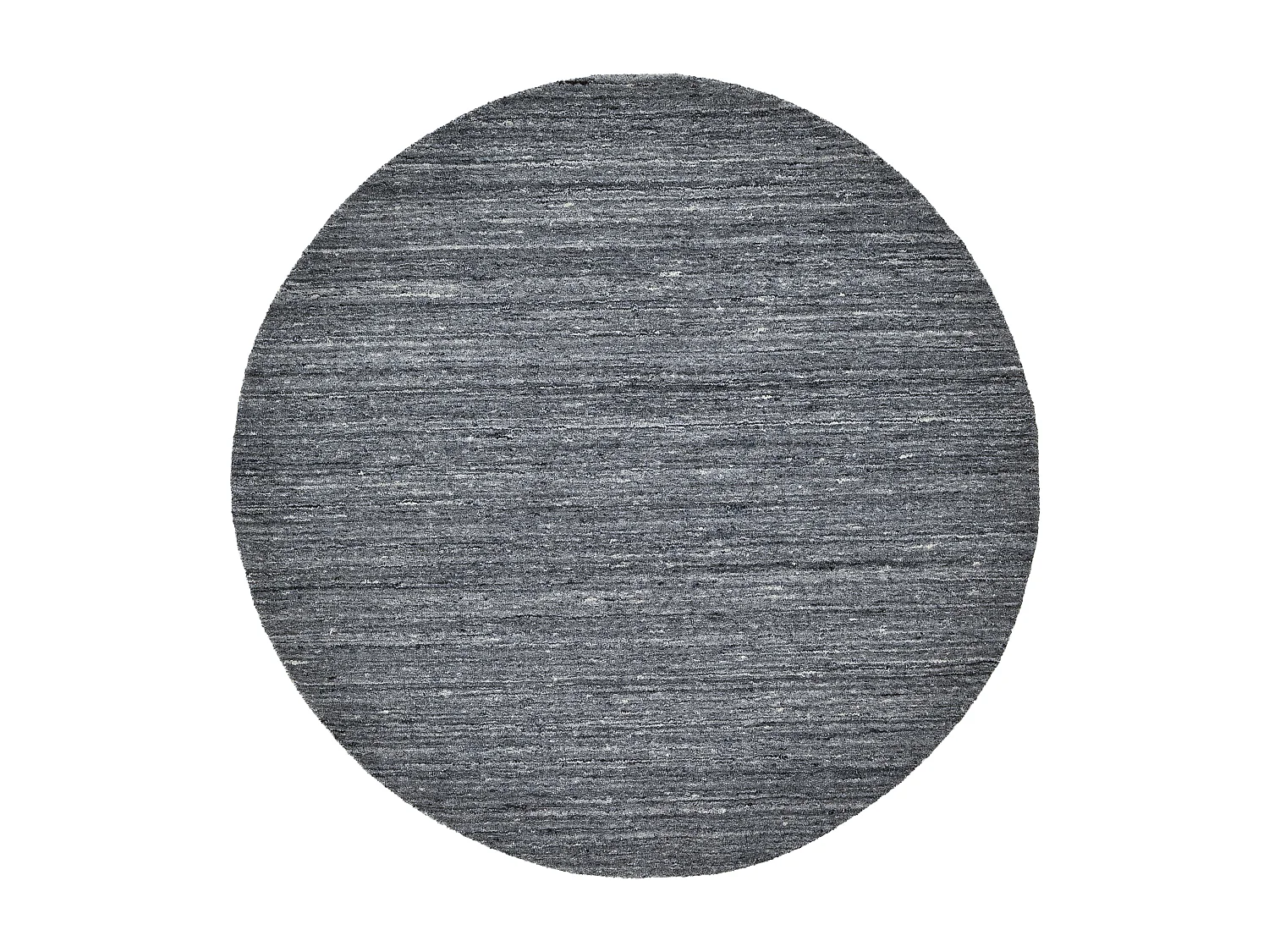 Tapis en laine UNI tissé à la main 100x100 cm anthracite Pure