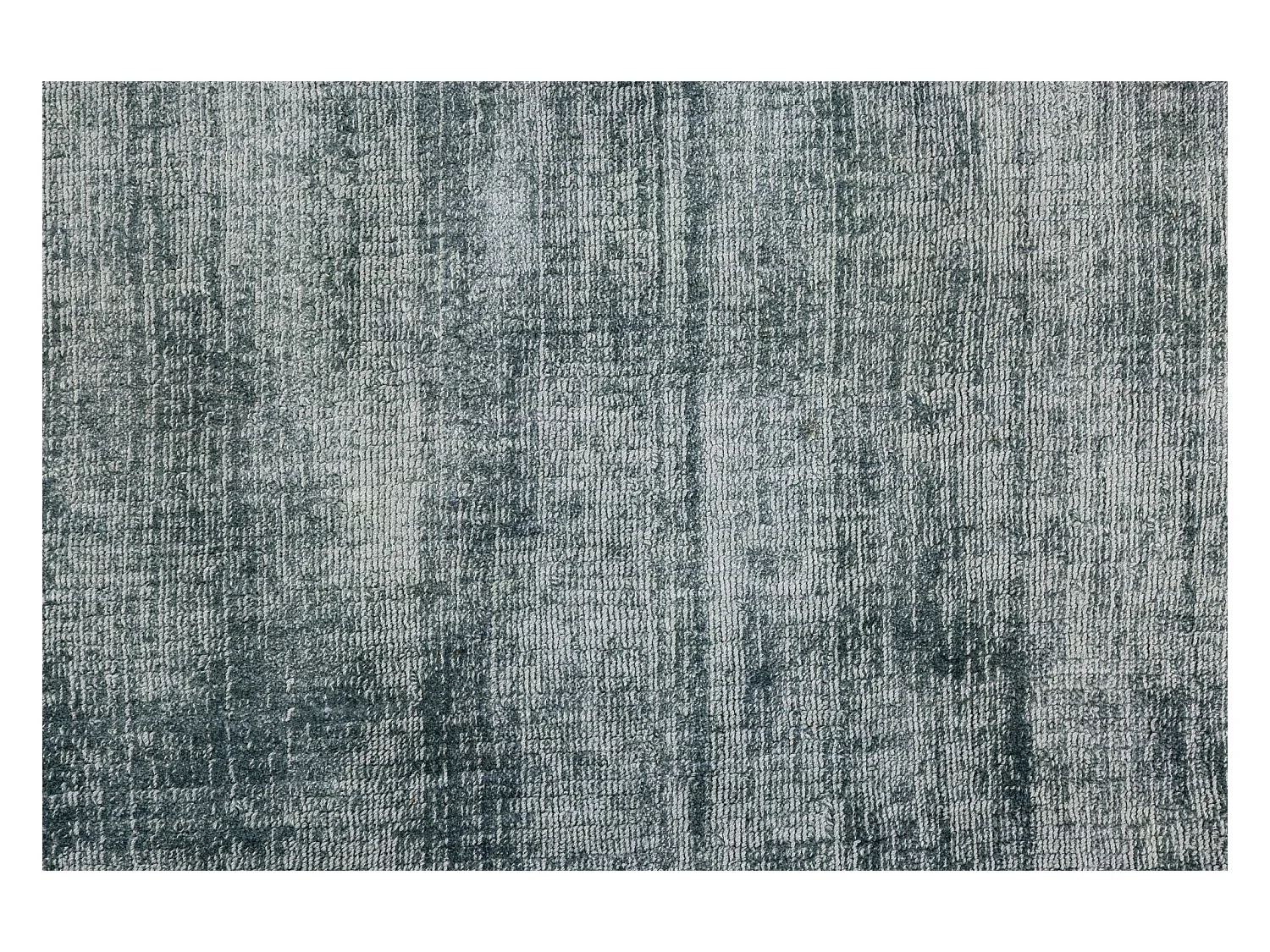 Tapis tissé à la main en viscose150x150 cm turquoise clair Star