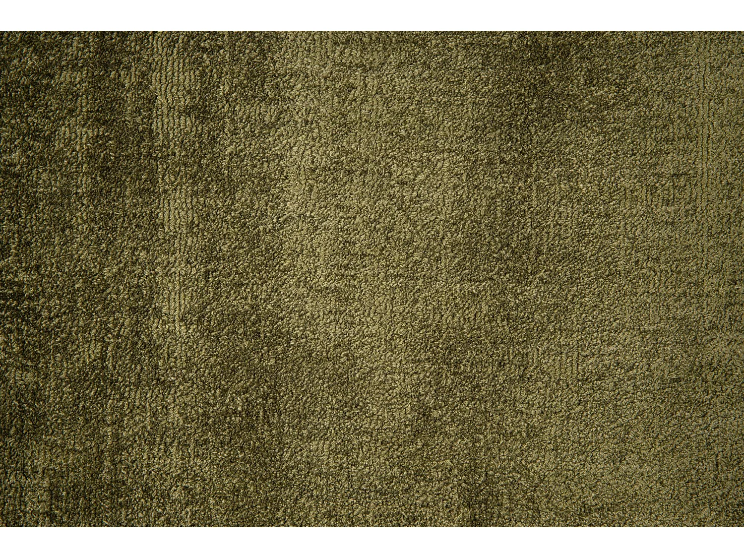 Tapis en viscose tissé à la main 65x135 cm mousse Shine