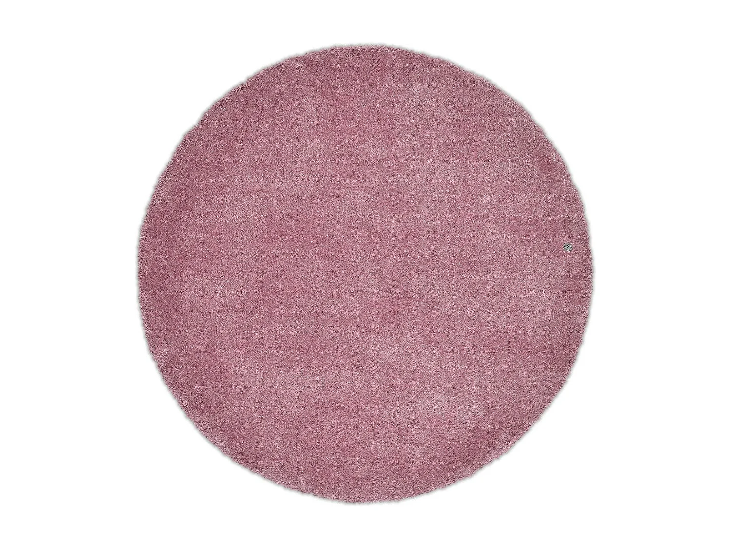 Tapis Shaggy tufté à la main 140x140 cm rose Cozy