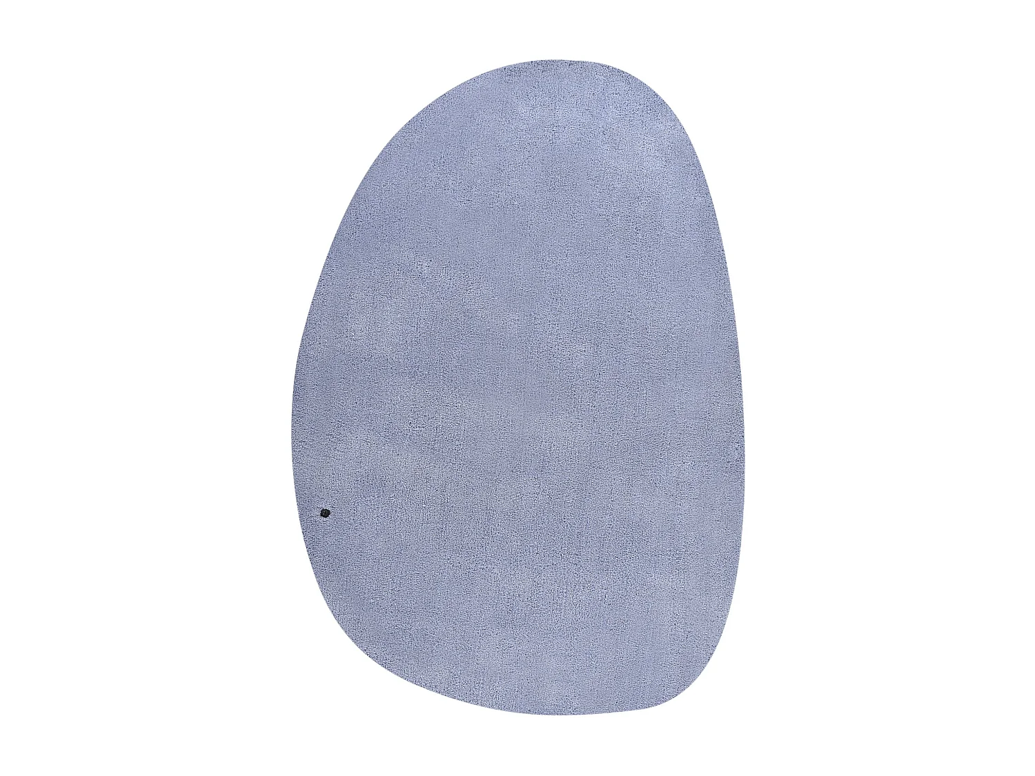 Handgetufteter Shaggyteppich 80x120 cm Hellblau Cozy