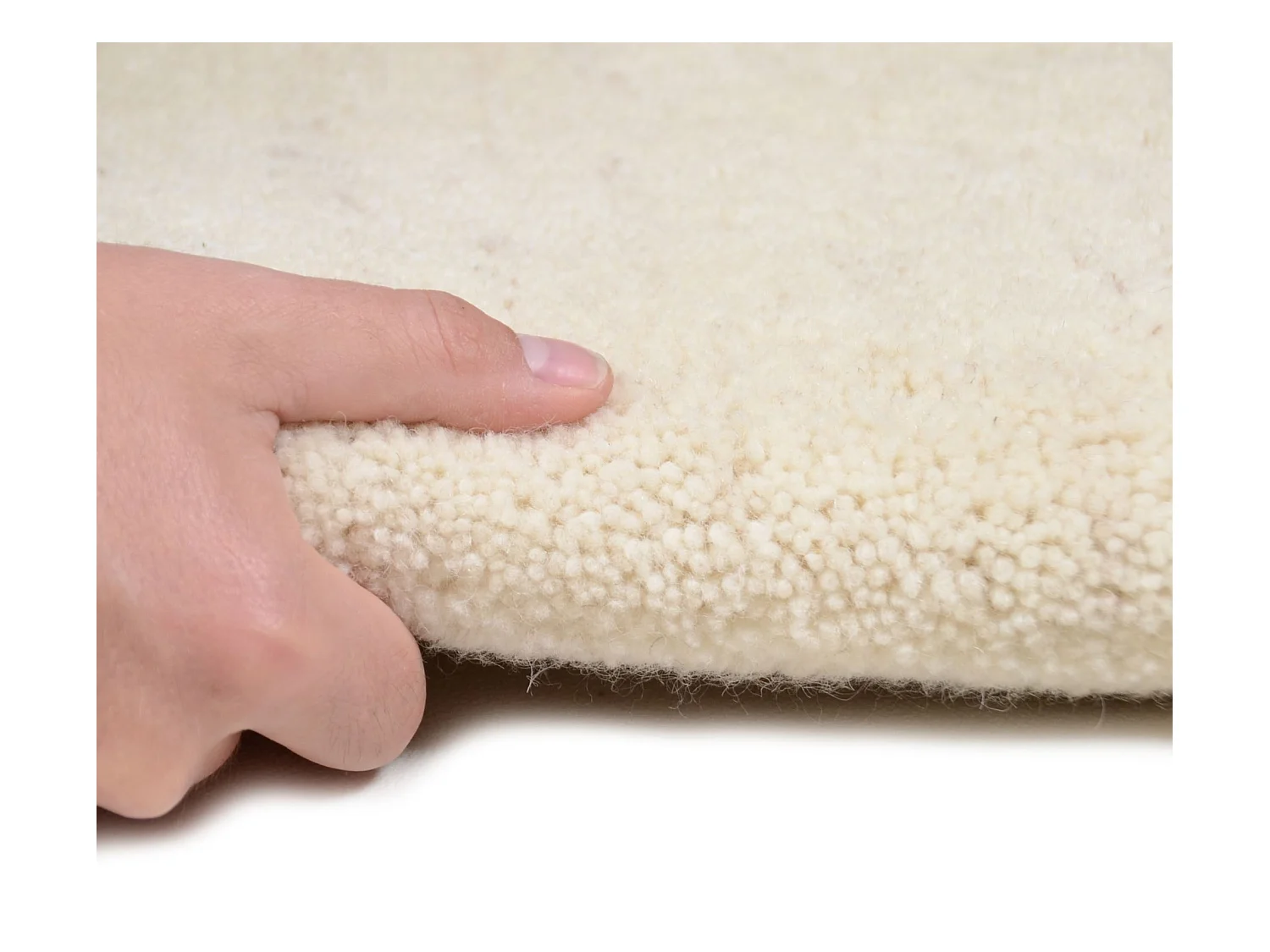 Tapis berbère noué à la main en laine 60x90 cm jaspe Imaba Super