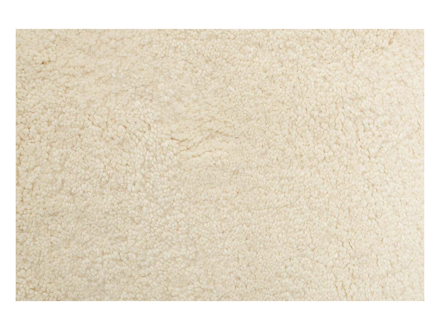 Handgeknüpfter Berberteppich aus Wolle 70x240 cm Weiß Imaba Super