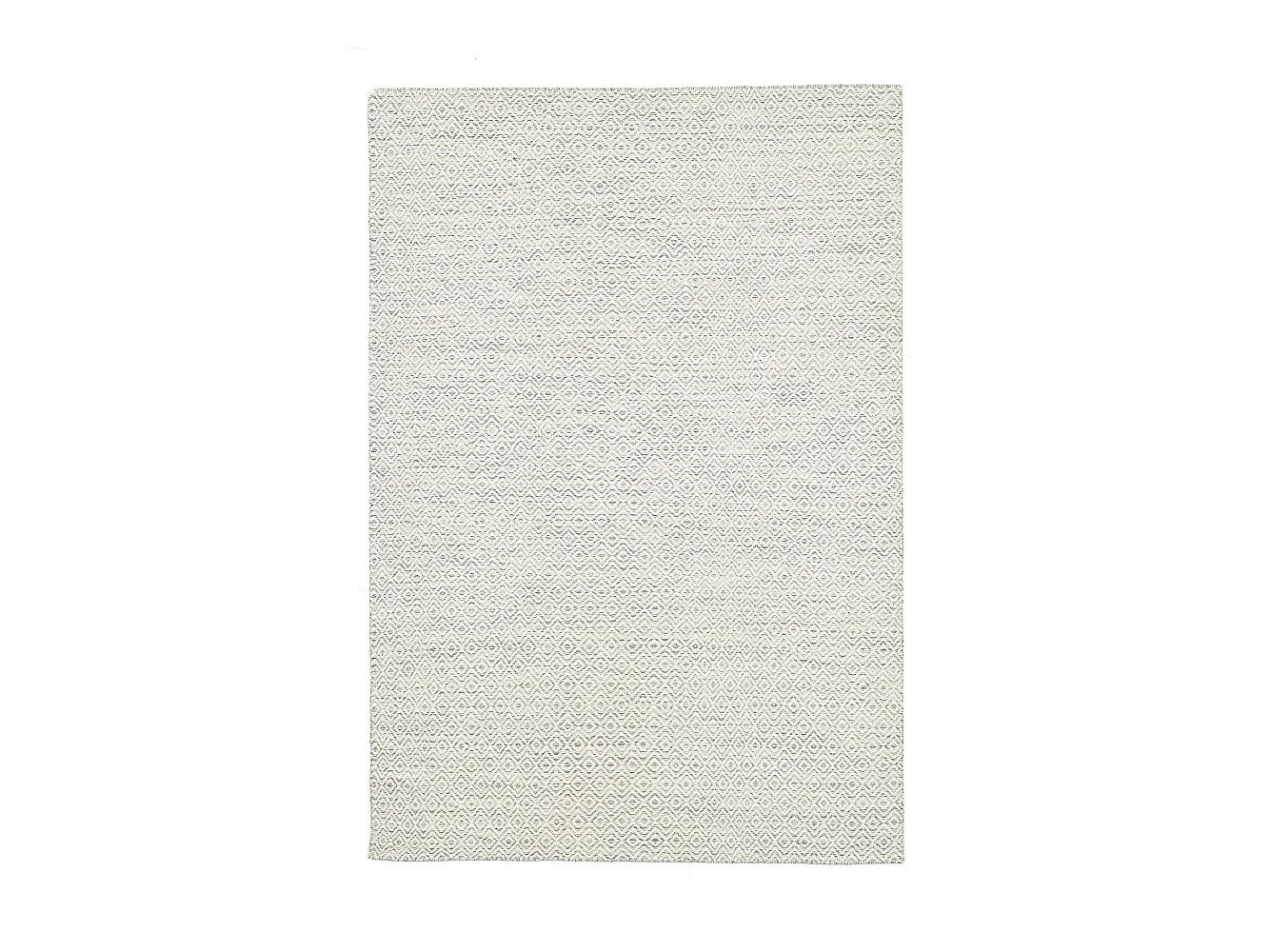 Wollteppich im skandinavischen Stil 110x170 cm Natur Beige Trondheim