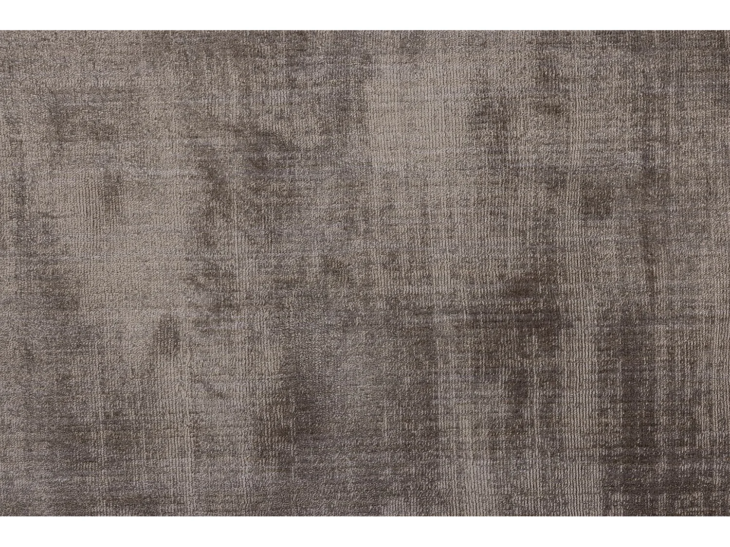 Tapis tissé à la main en viscose150x150 cm gris Star