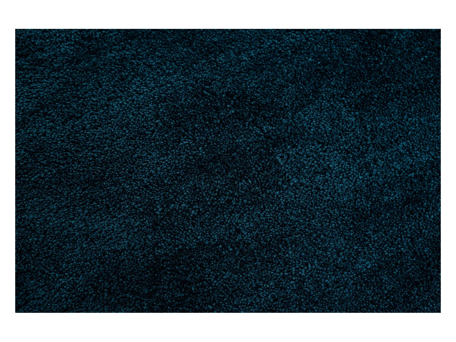 Tapis Shaggy tufté à la main 190x190 cm pétrole Cozy