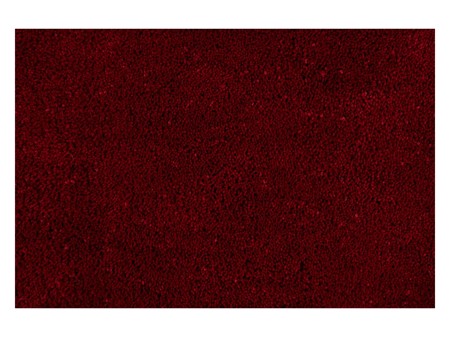 Handgetufteter Shaggyteppich 135x200 cm Rot Cozy