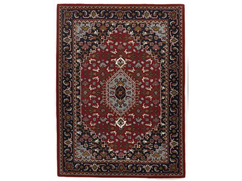 Tapis d'Orient tufté à la main en laine 70x140 cm rouge Royal Orient