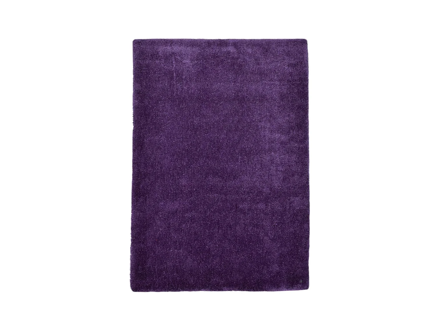 Handgetufteter Shaggyteppich 85x155 cm Lila Cozy