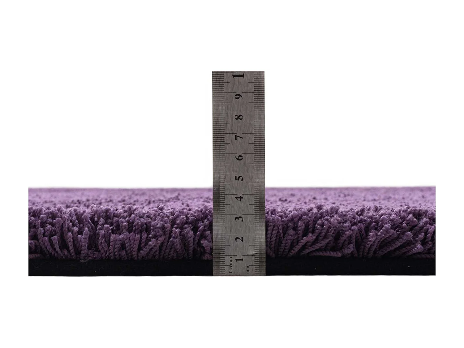 Tapis Shaggy tufté à la main 85x155 cm violette Cozy
