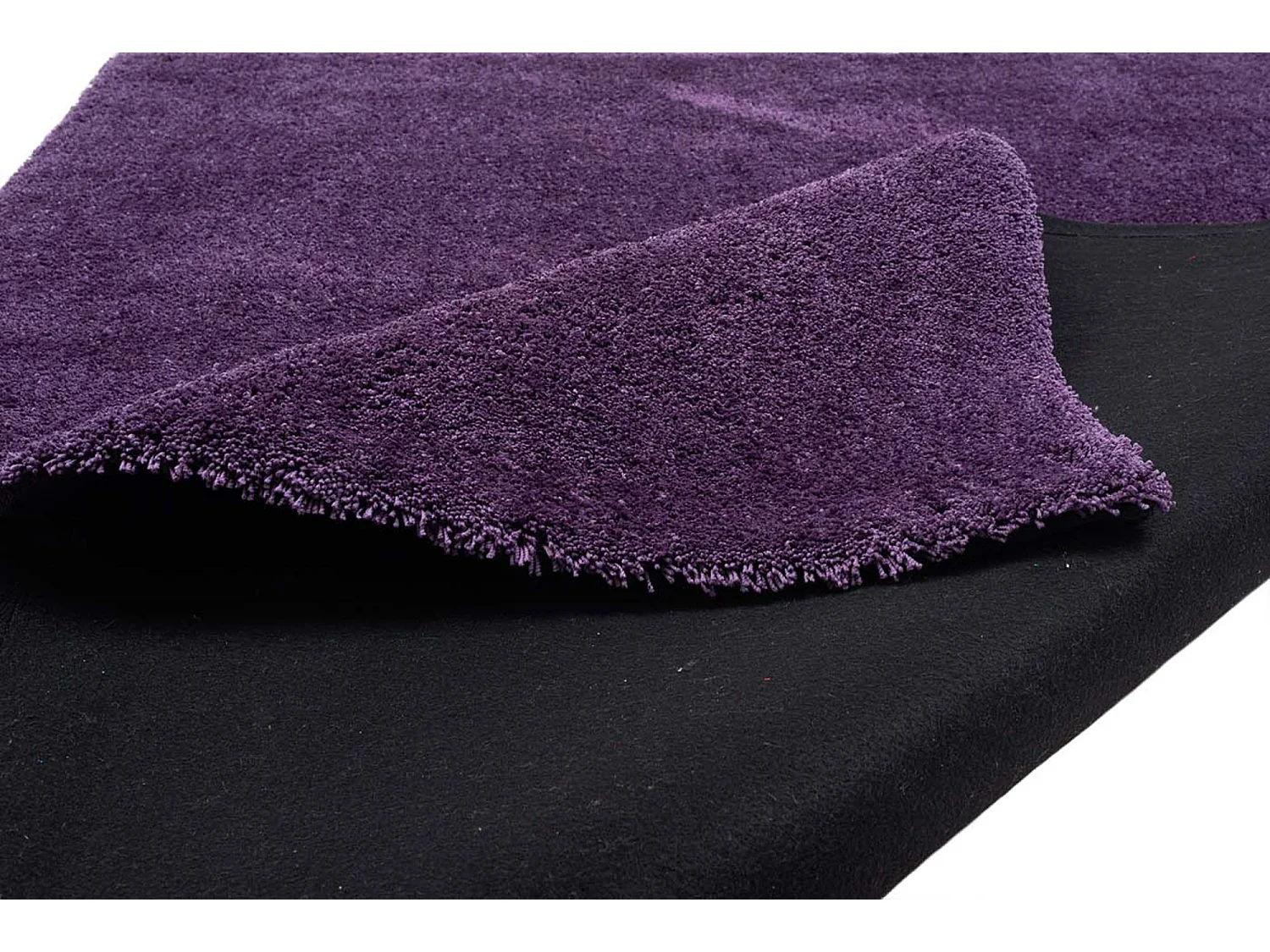 Tapis Shaggy tufté à la main 85x155 cm violette Cozy