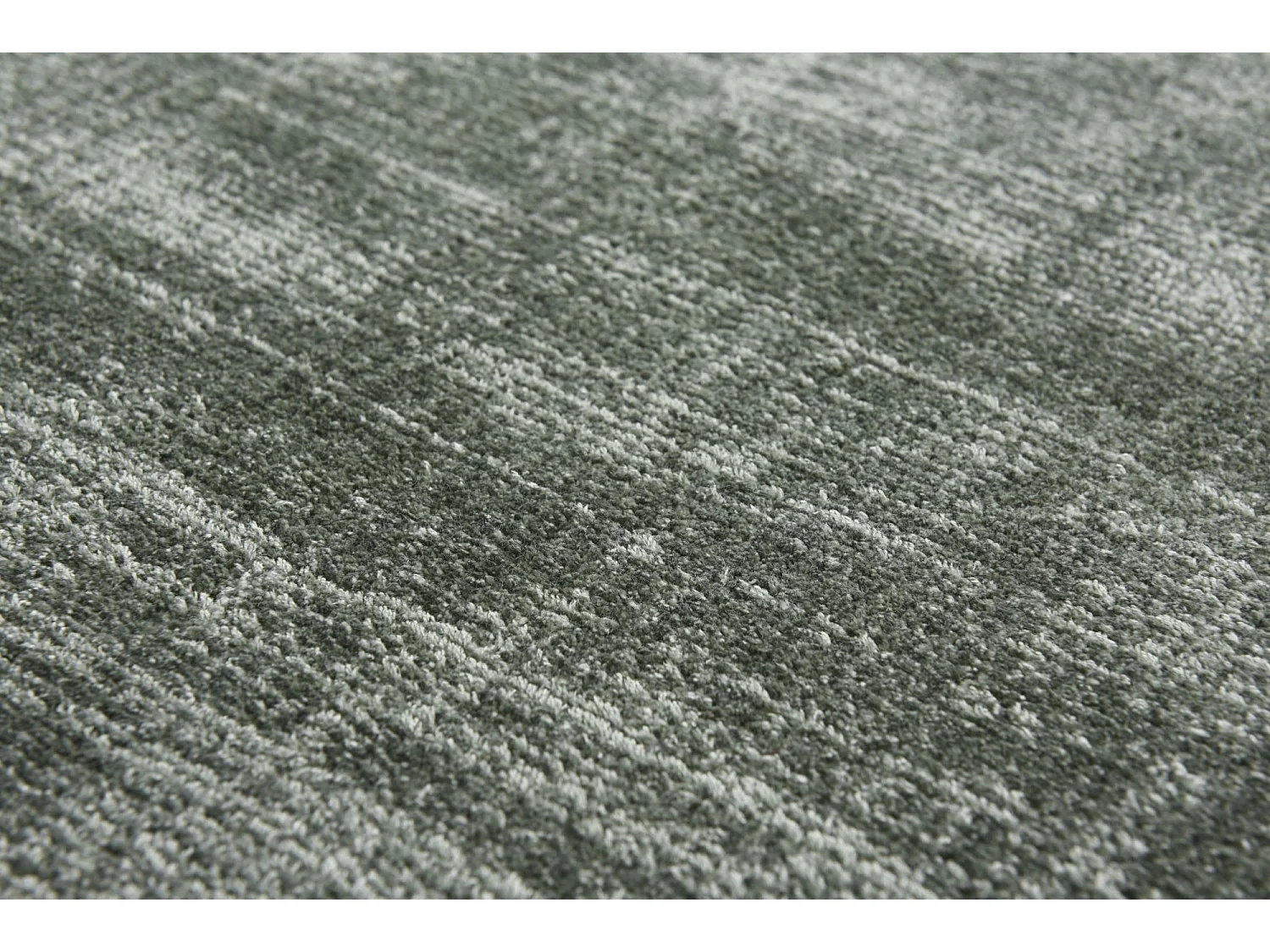 Tapis en viscose tissé à la main 50x80 cm vert Shine
