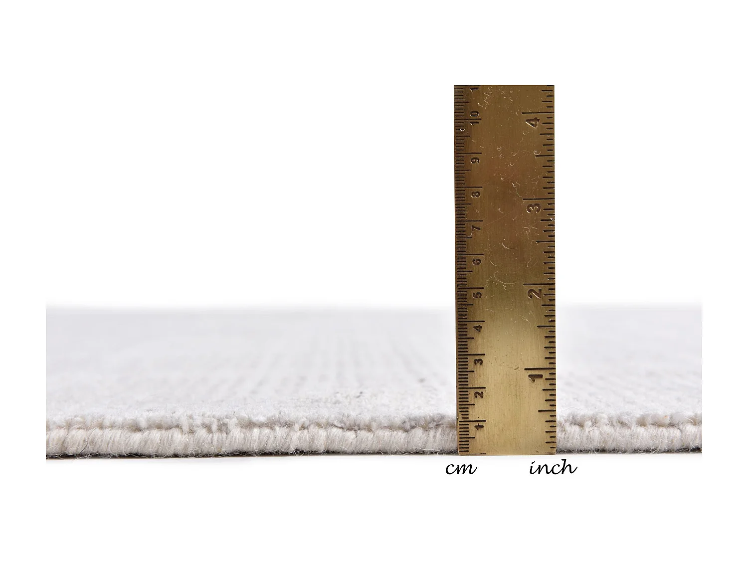 Alfombra Hygge de viscosa y lana  170x240 cm Beige Boston