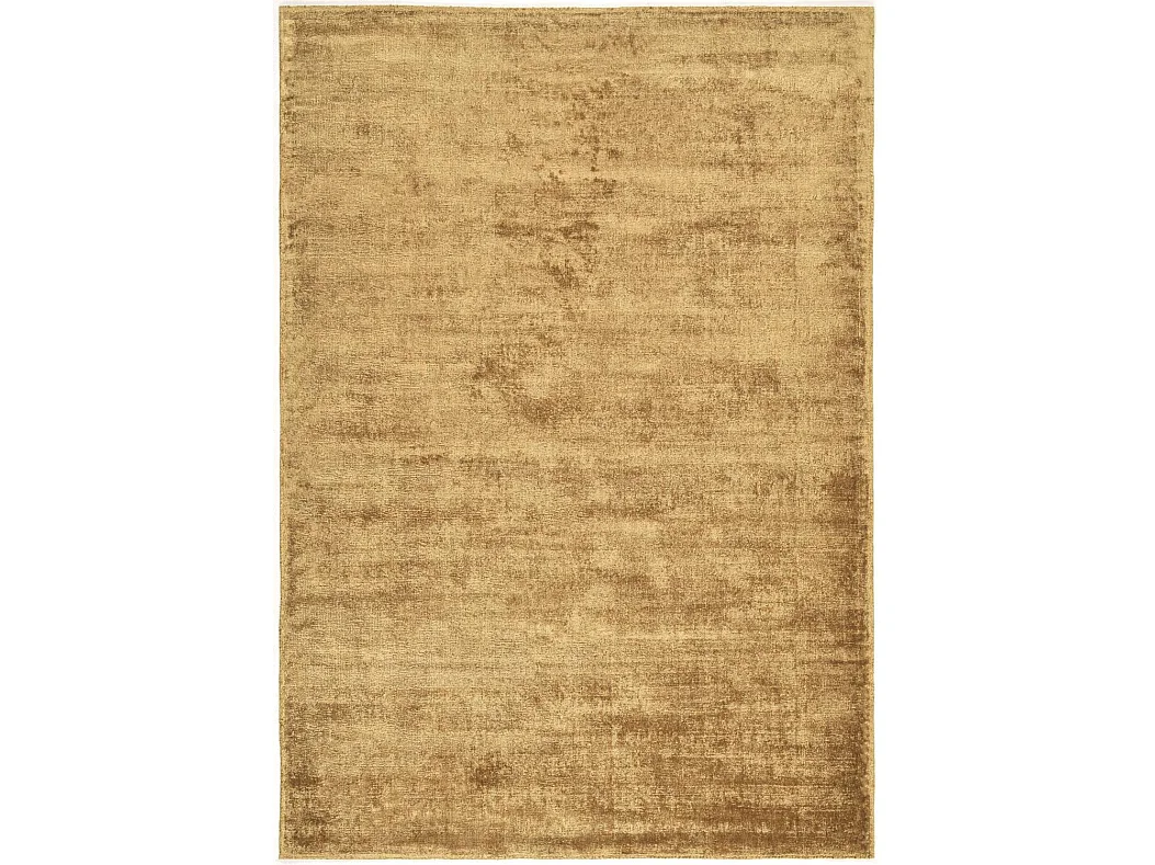 Tapis en viscose tissé à la main 190x290 cm camel Shine