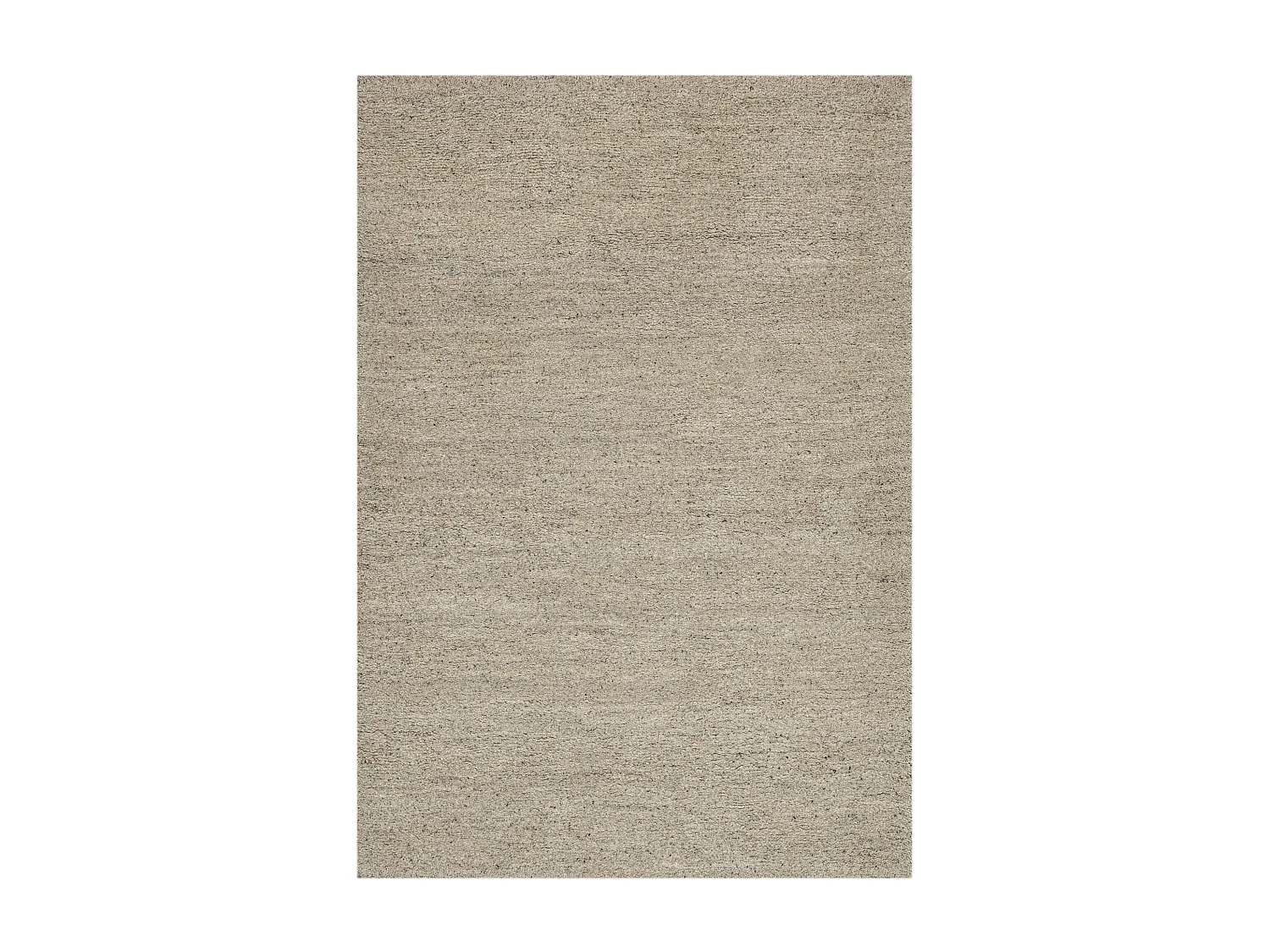 Tapis berbère noué à la main en laine  170x240 cm sable Taza Royal