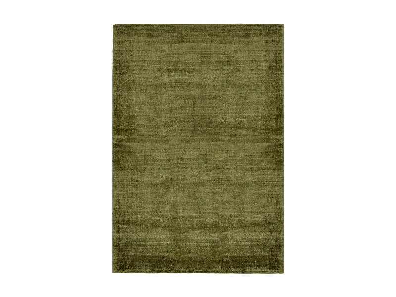 Tapis en viscose tissé à la main 190x290 cm mousse Shine