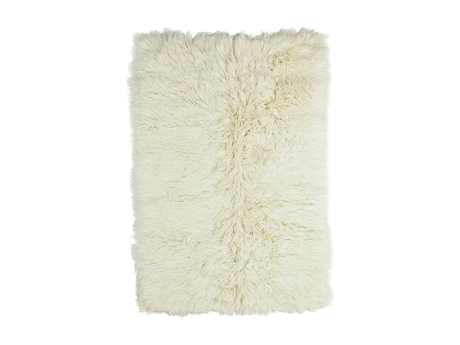 Tapis Flokati provenant de Grèce 40x60 cm natural Flokos XXL