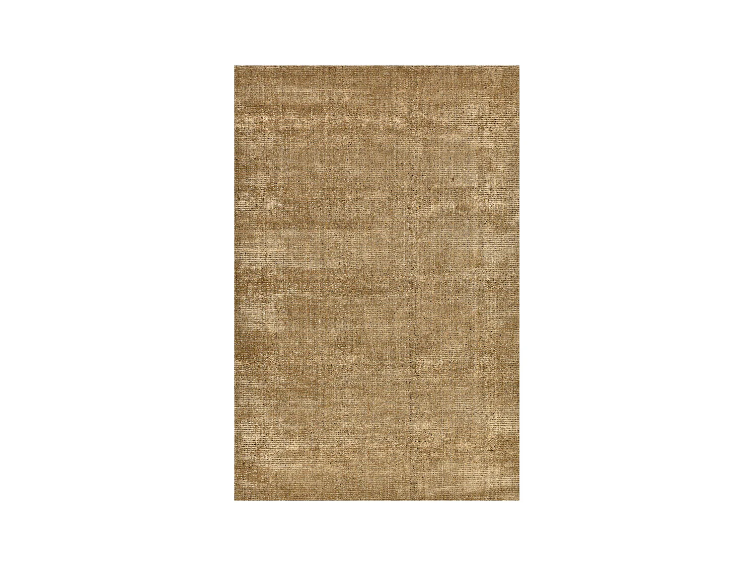 Tapis UNI rayé en viscose et laine 190x290 cm or Venus