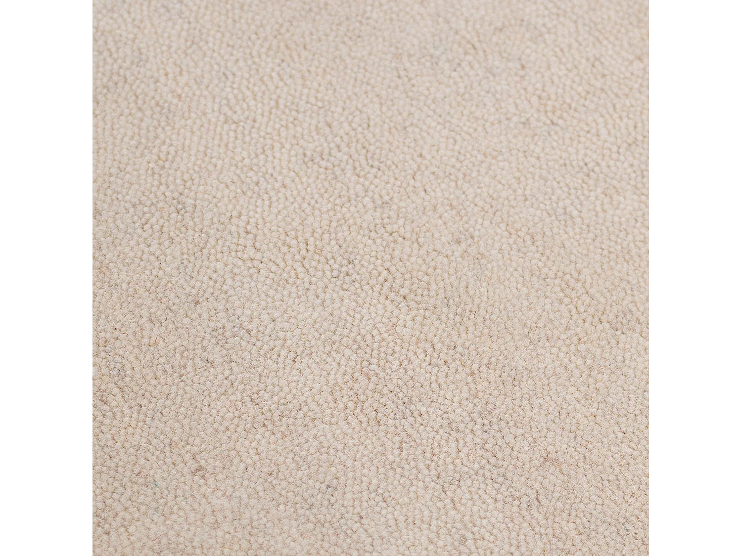 Tapis UNI tissé à la main  190x290 cm crème Holi