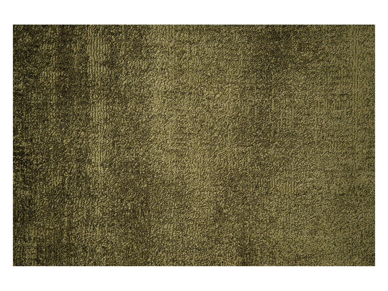 Handgewebter Viskoseteppich 250x350 cm Moos Shine