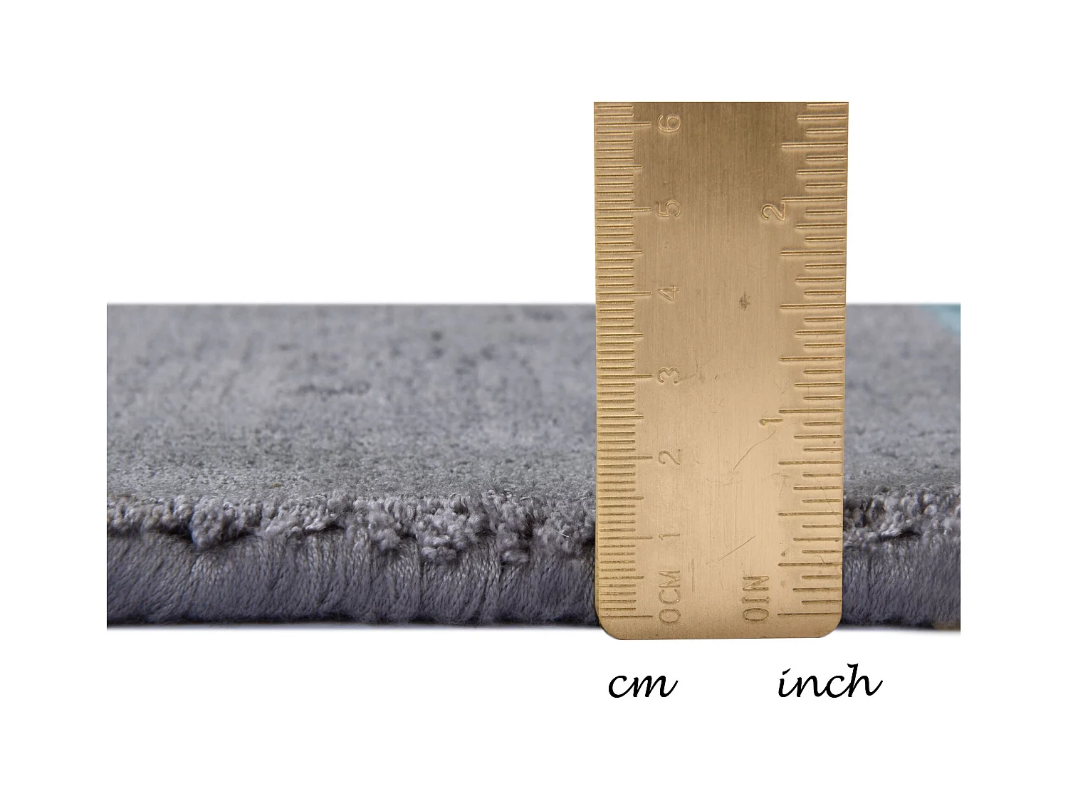 Tapis en viscose tissé à la main 250x350 cm anthracite Shine