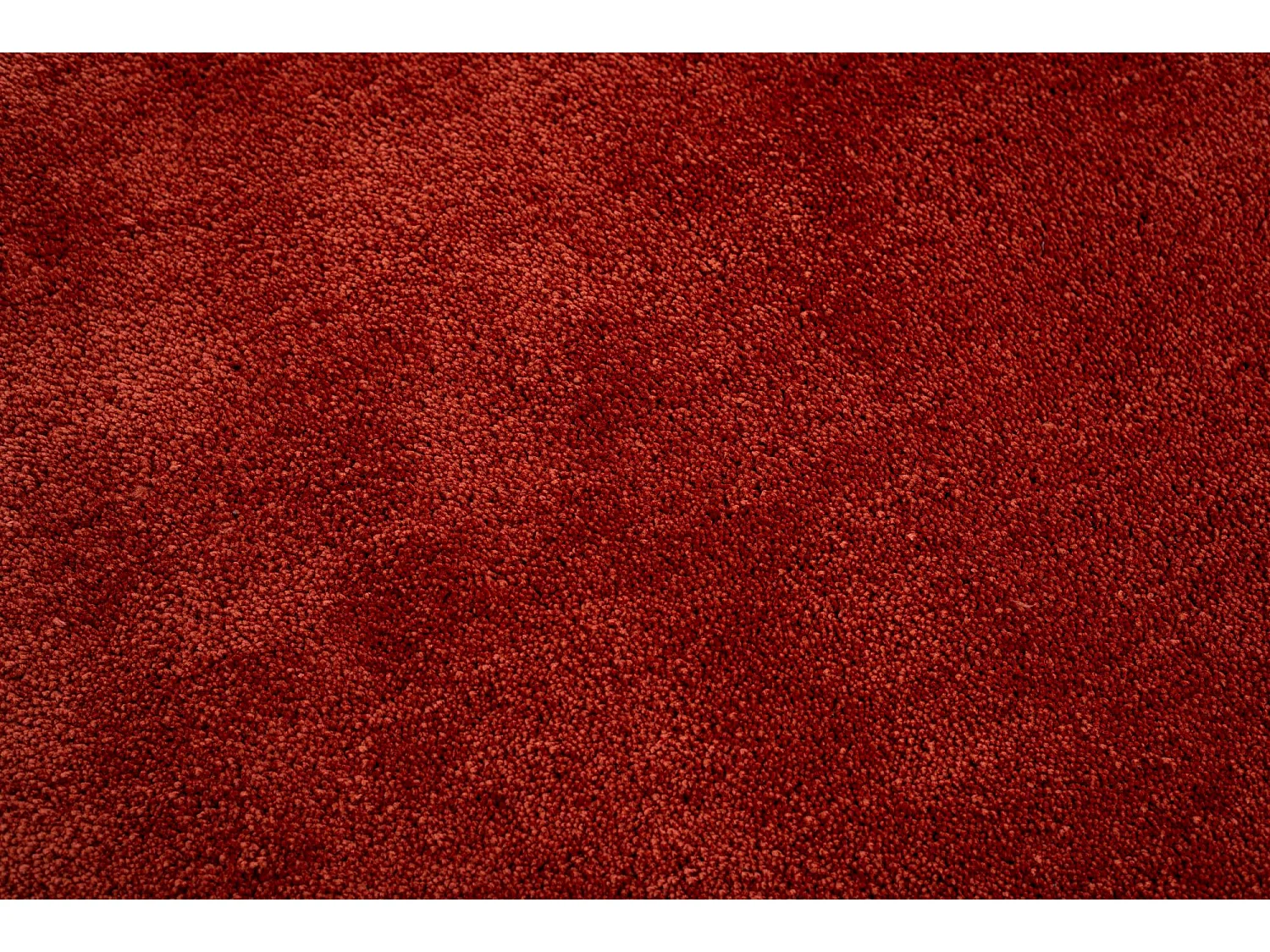 Handgetufteter Shaggyteppich 140x140 cm Rust Cozy