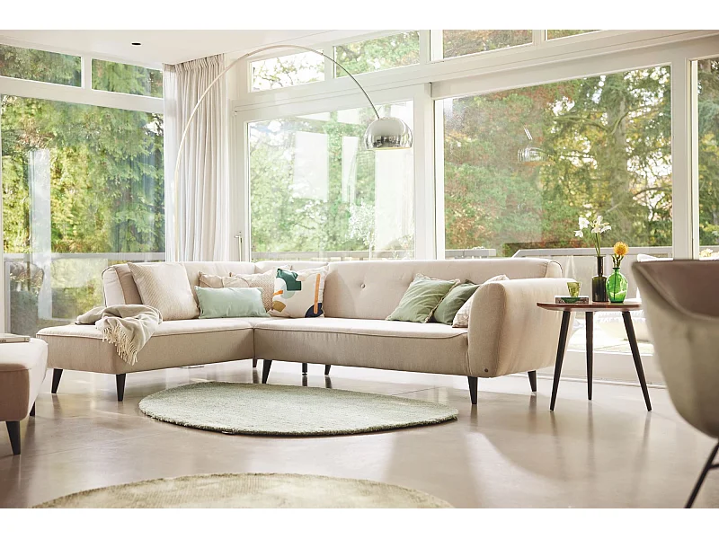 Handgetufteter Shaggyteppich 135x200 cm Mint Cozy