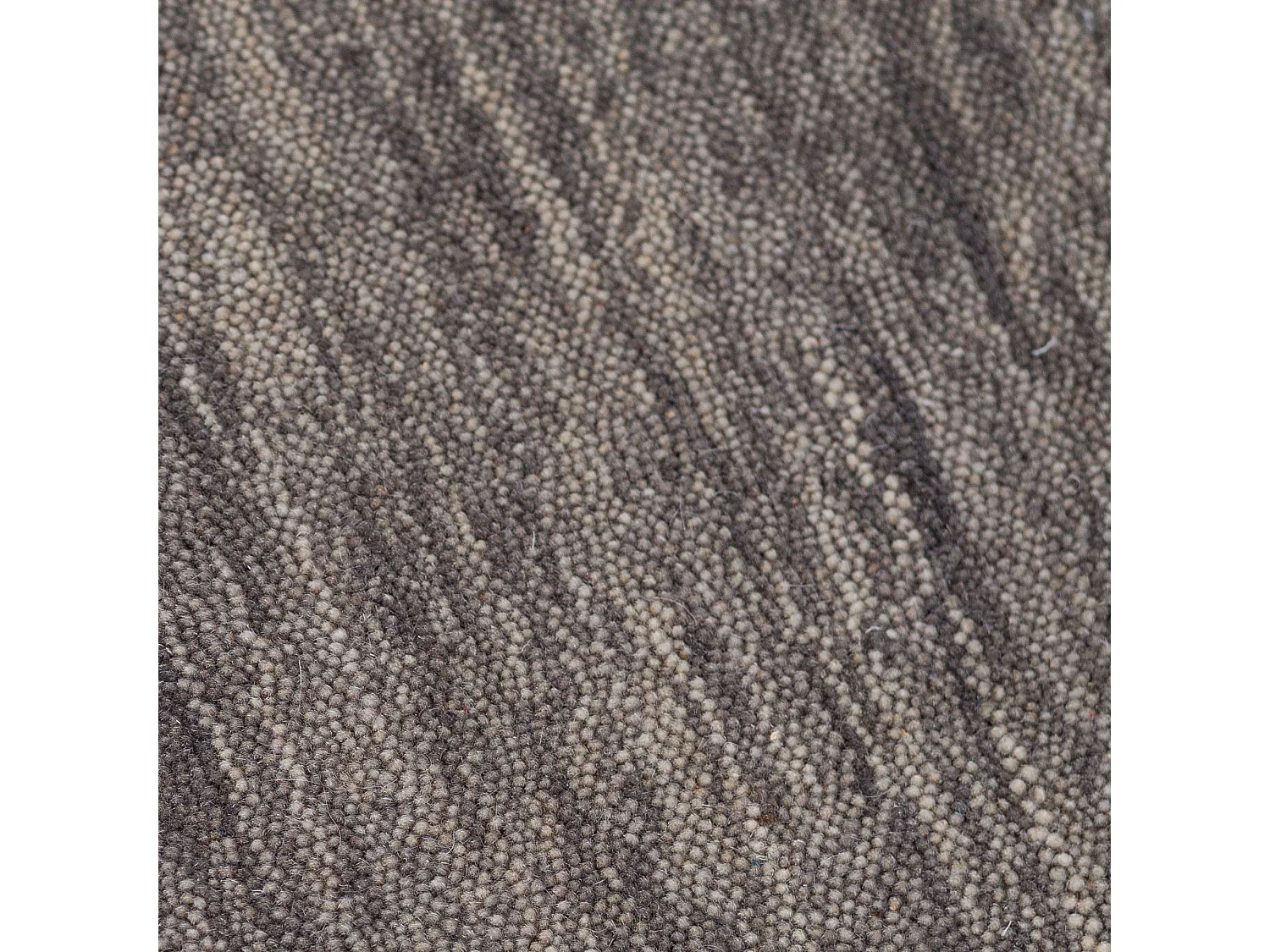 Tapis UNI tissé à la main  190x290 cm gris Holi