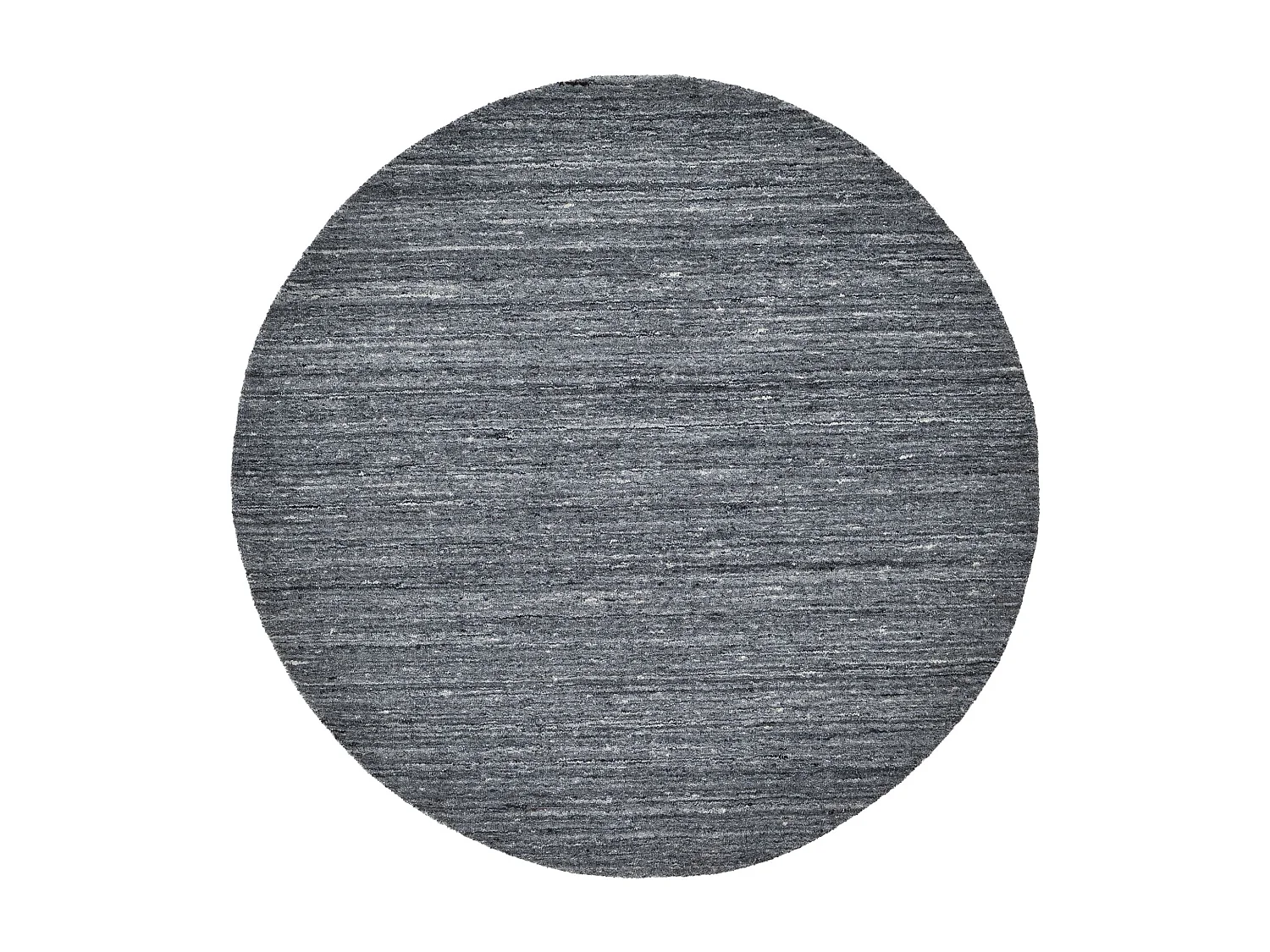 Tapis en laine UNI tissé à la main 150x150 cm anthracite Pure
