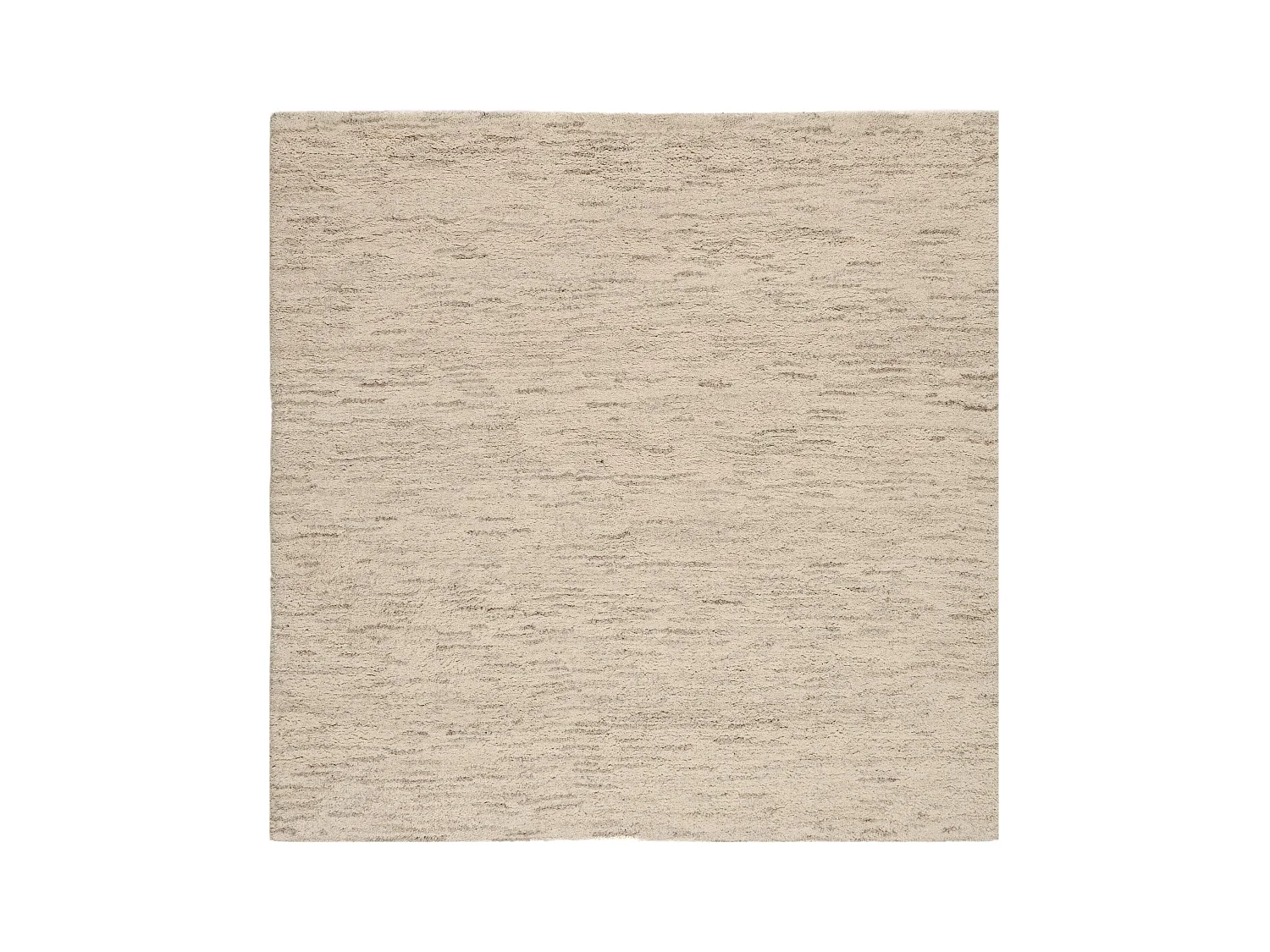 Handgeknoopt Berber tapijt van wol  200x200 cm jaspe Taza Royal