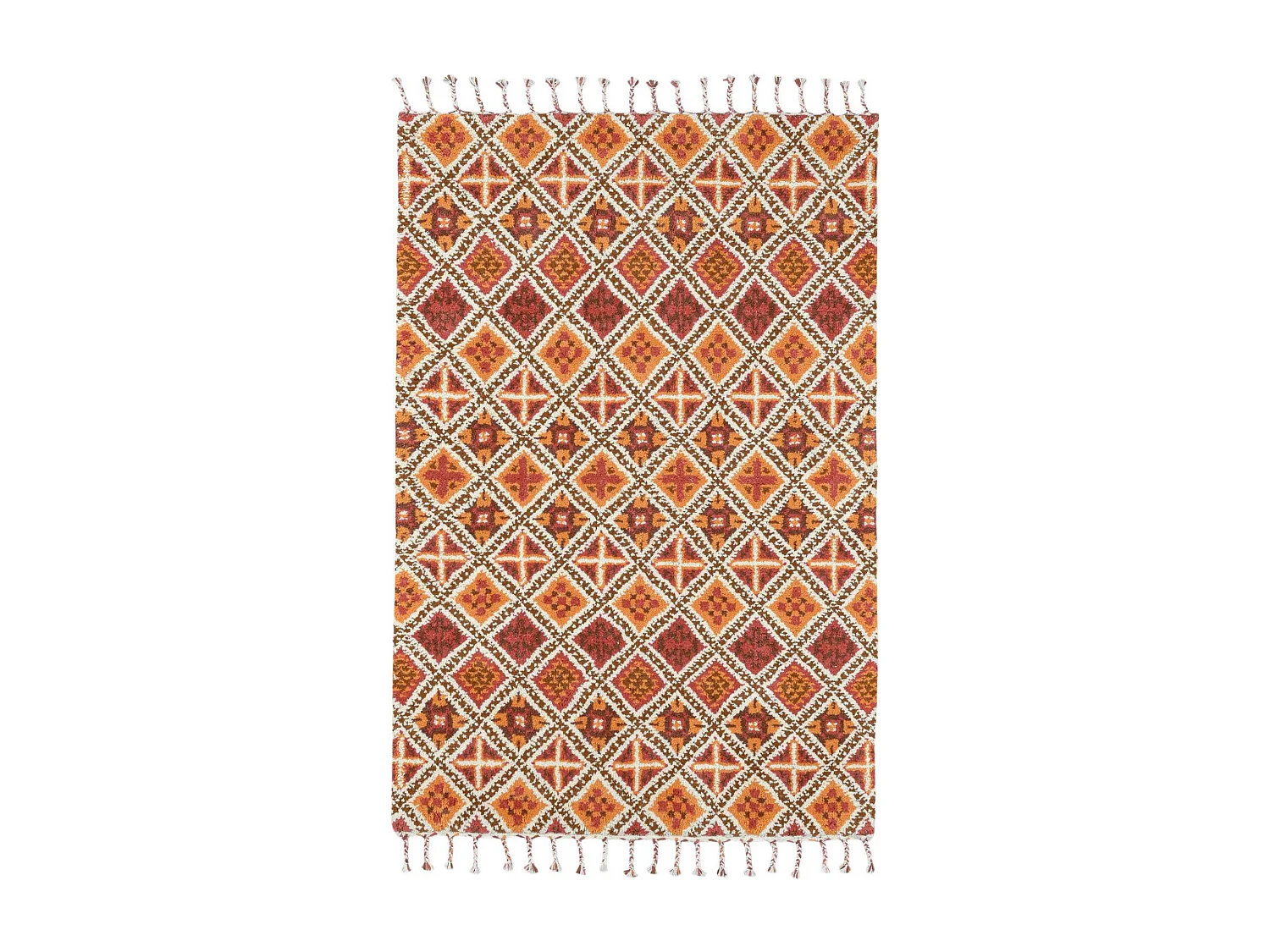 Tapis berbère Marmoucha noué à la main  170x240 cm terra Marmoucha