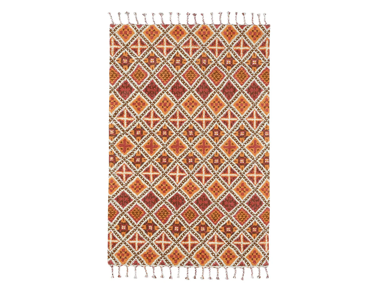 Tapis berbère Marmoucha noué à la main  170x240 cm terra Marmoucha