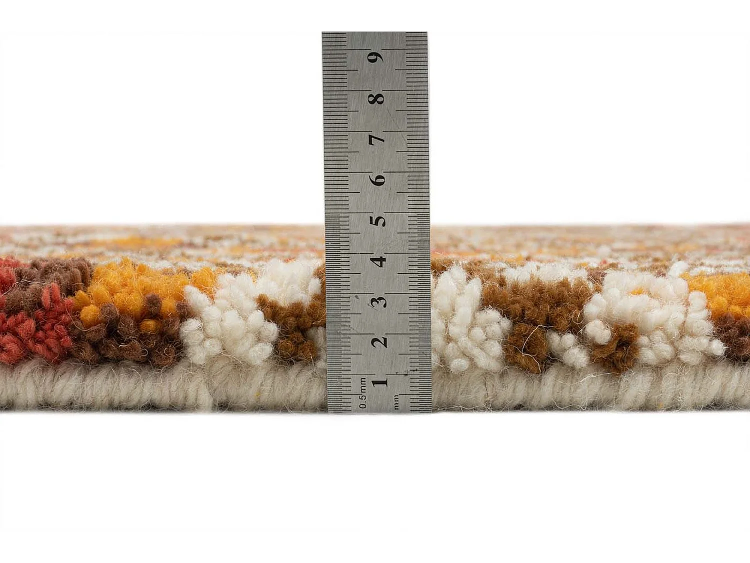 Tapis berbère Marmoucha noué à la main  170x240 cm terra Marmoucha