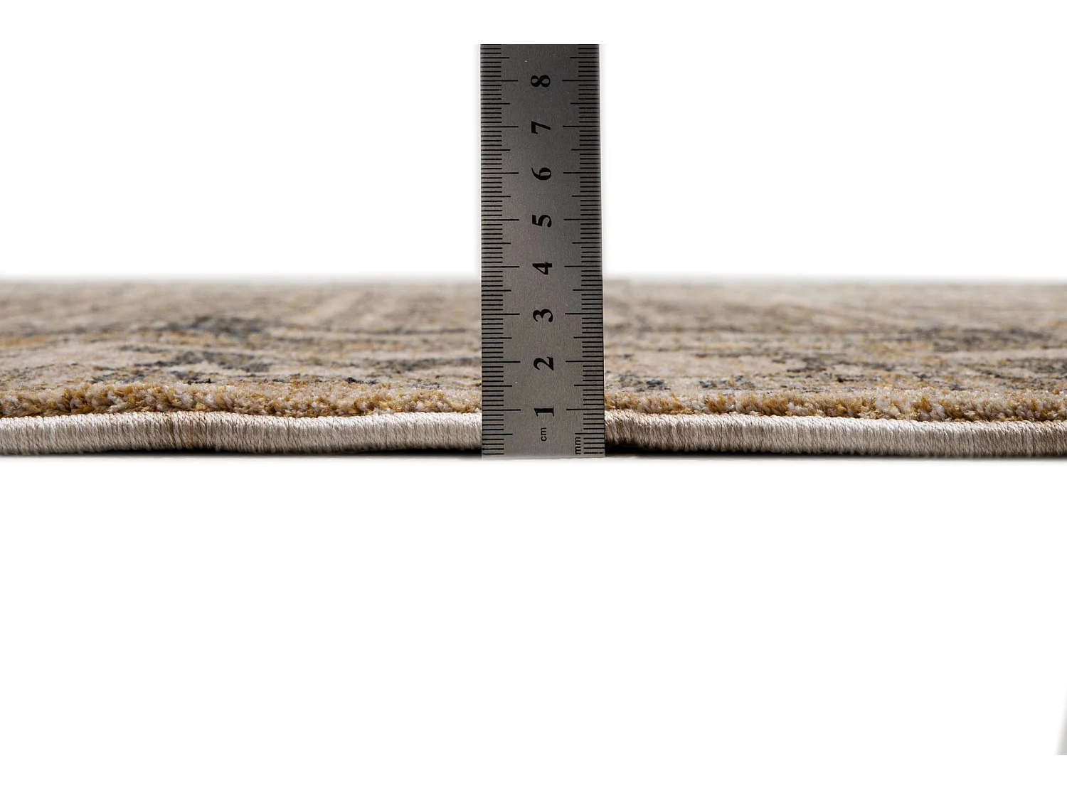 Tapis à bordure de style oriental  240x340 cm beige multi Beatrice