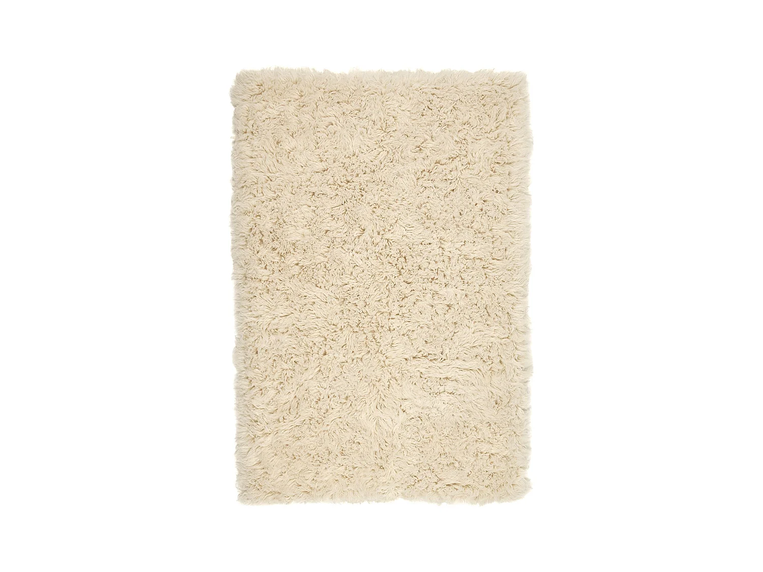 Flokati Teppich aus Griechenland 40x60 cm Natur Flokos 2450