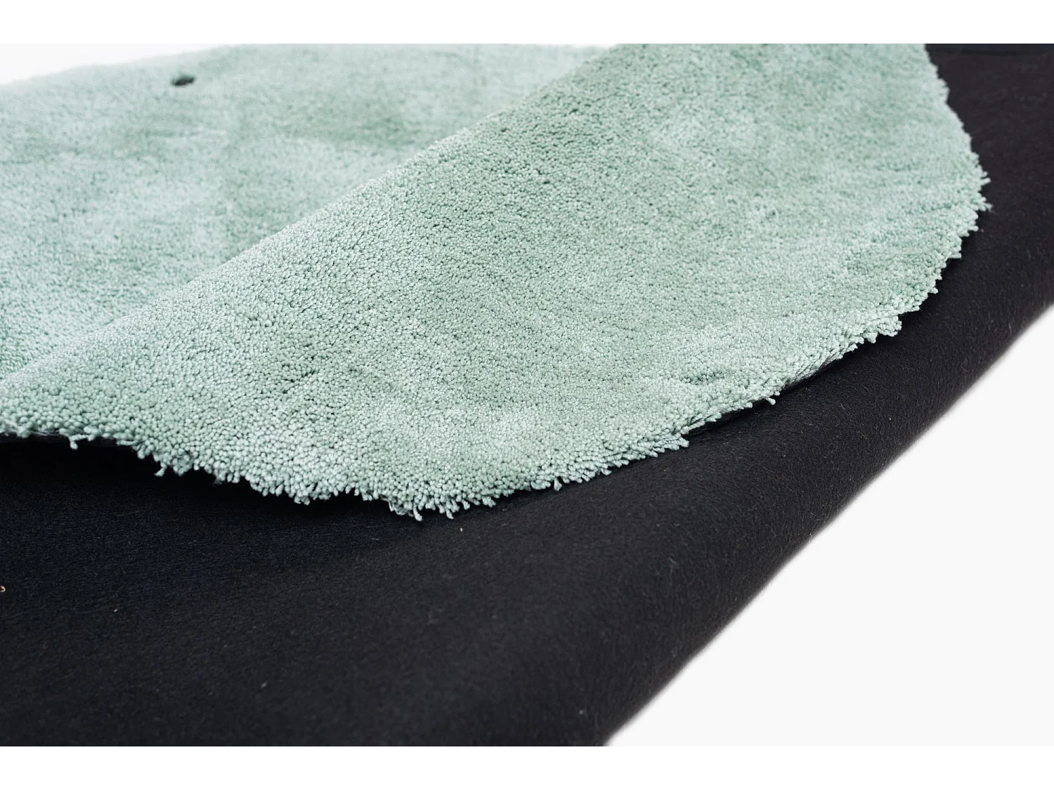 Tapis Shaggy tufté à la main 80x120 cm menthe Cozy