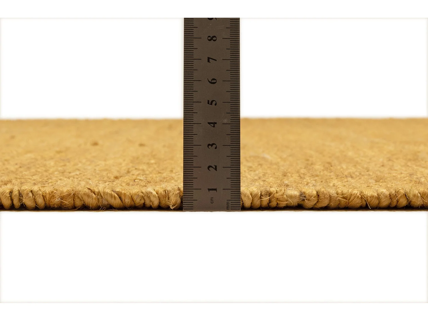 Tapis en jute fait main  170x240 cm or Forest