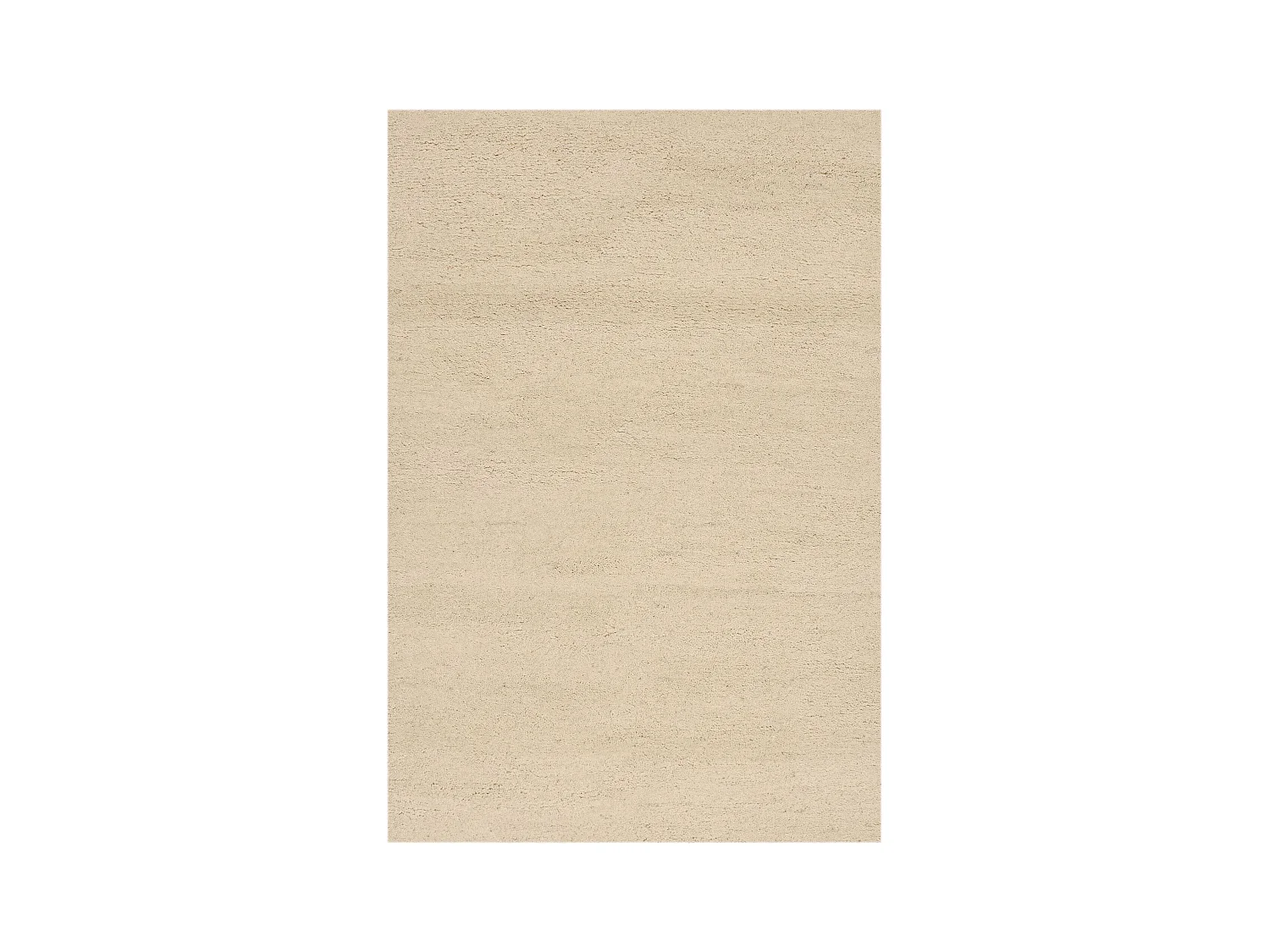 Handgeknüpfter Berberteppich aus Wolle 250x300 cm Weiß Taza Royal